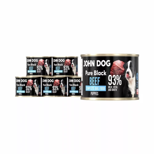 karma-mokra-dla-szczeniat-pure-black-wolowina-200-g-john-dog.webp