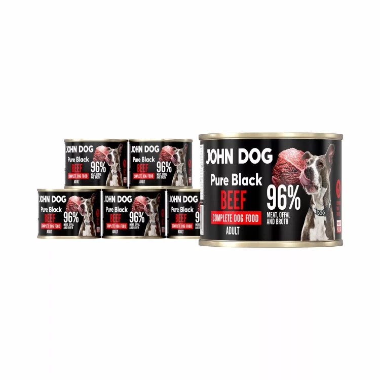 karma-mokra-dla-psa-pure-black-wolowina-200-g-john-dog.webp