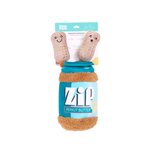 zippypaws-pluszowa-norka-bungee-dla-psa-maslo-orzechowe-zp1110.jpg