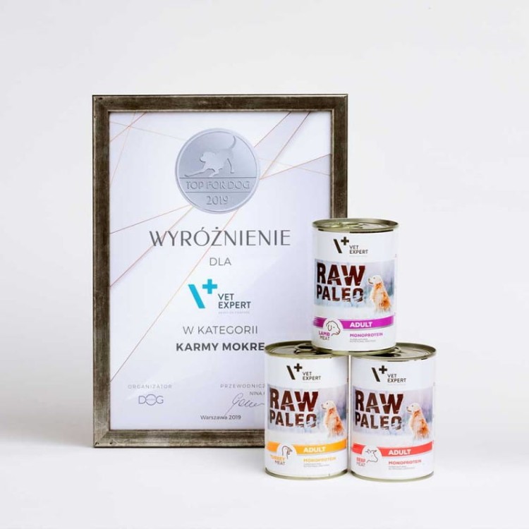 Raw Paleo Indyk/Turkey Adult Mokra Karma dla psów 400g-3.jpg