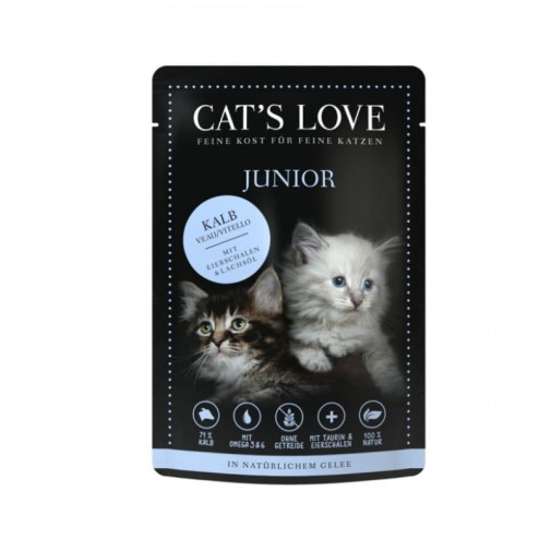 CAT'S LOVE Junior Kalb - cielęcina w naturalnej galaretce (85g).jpg