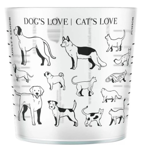 Miarka do karmy suchej DOG'S LOVE i CAT'S LOVE.jpg