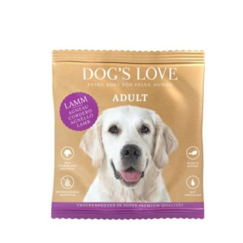 DOG'S LOVE Lamm - jagnięcina z batatami i jabłkami Sucha Karma dla psów (80g).jpg