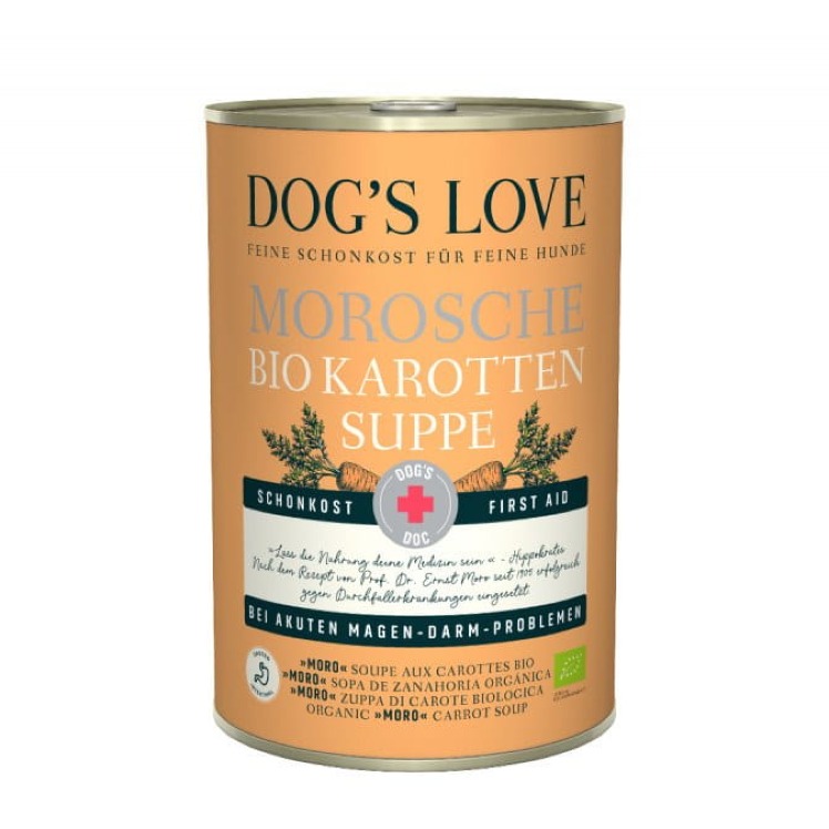 DOG'S LOVE BIO Morosche - ekologiczna zupa Moro z marchwi (400g).jpg