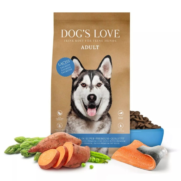 DOG'S LOVE Lachs - łosoś z batatami i spiruliną Sucha Karma dla psów (12 kg).jpg