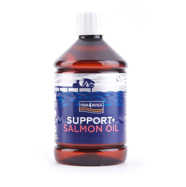 FISH4DOGS - Salmon Oil - butelka - 500 ml