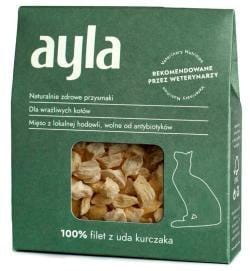 AYLA filet z uda kurczaka - liofilizowane przysmaki dla kota (28g)