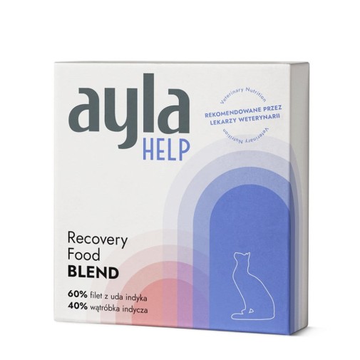 AYLA HELP Recovery Food Blend - filet z uda indyka z wątróbką