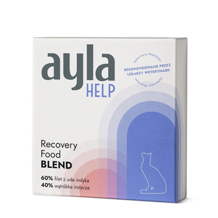 AYLA HELP Recovery Food Blend - filet z uda indyka z wątróbką