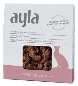 AYLA wątróbki kurze - liofilizowane przysmaki dla kota